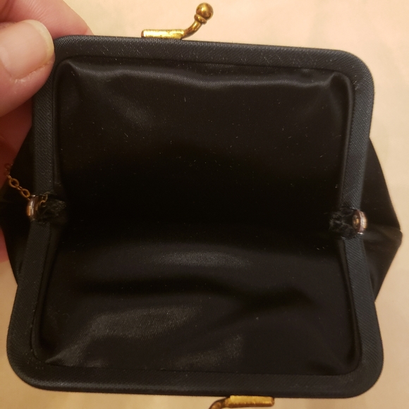 Vintage Malama Wool Handbag With Attached Coin Purse - Picture 10 of 13